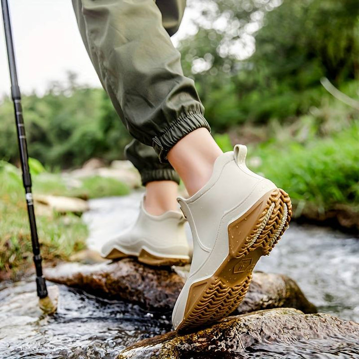 Thea | Modern Rubber Boots – Waterproof, Supportive & Effortlessly Stylish