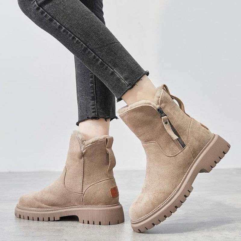 Women’s Luxe Winter Boots – Warm, Anti-Slip & Comfortable