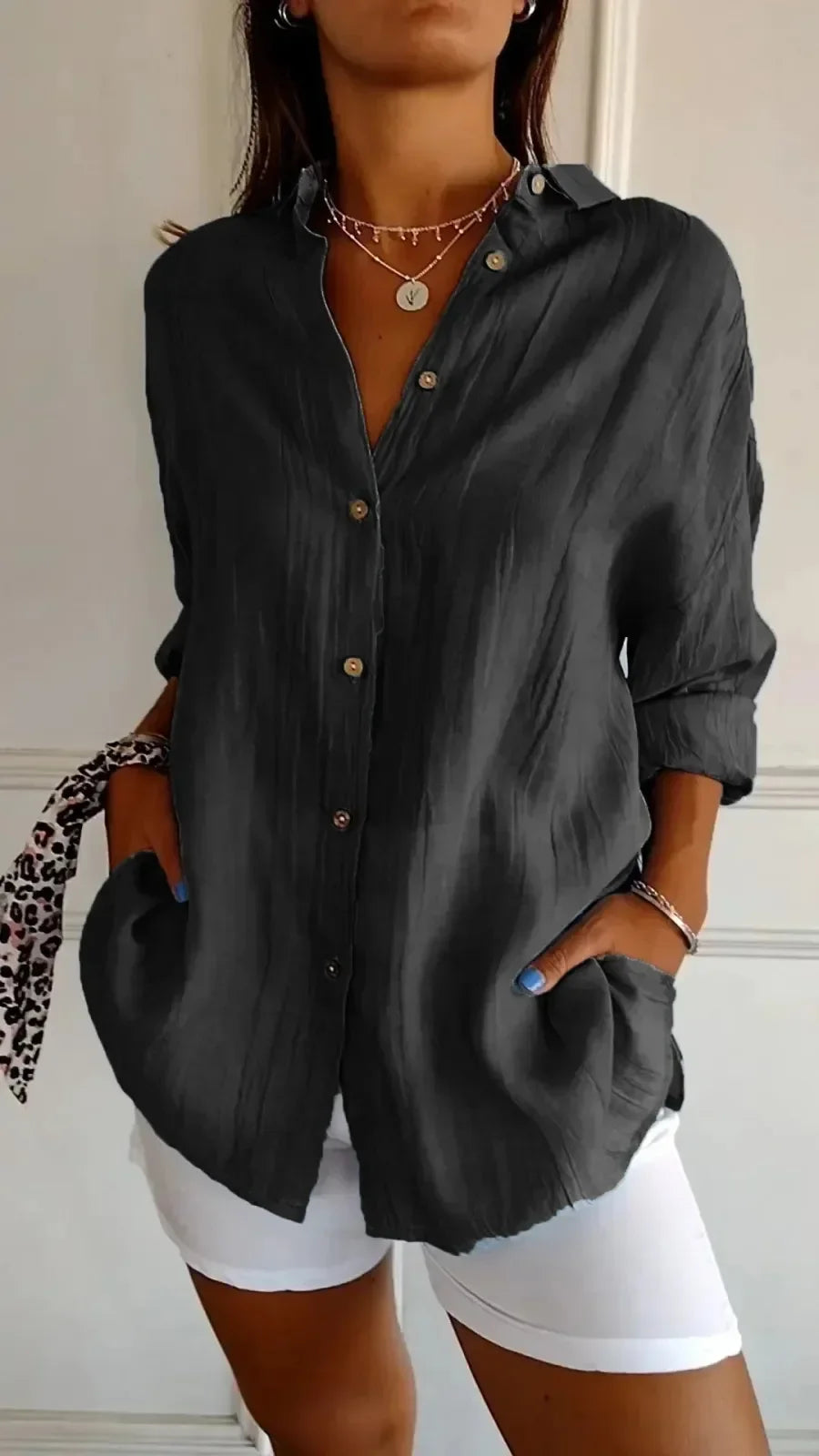 Women’s Maisie Casual Blouse – Soft, Relaxed & Effortlessly Stylish
