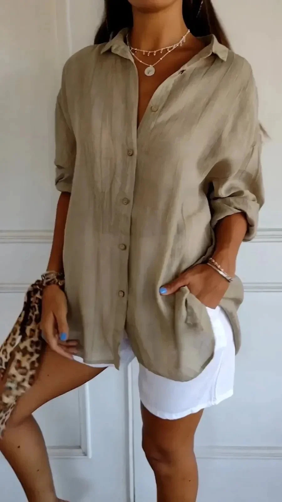 Women’s Maisie Casual Blouse – Soft, Relaxed & Effortlessly Stylish