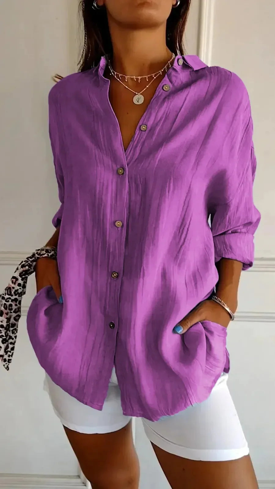 Women’s Maisie Casual Blouse – Soft, Relaxed & Effortlessly Stylish