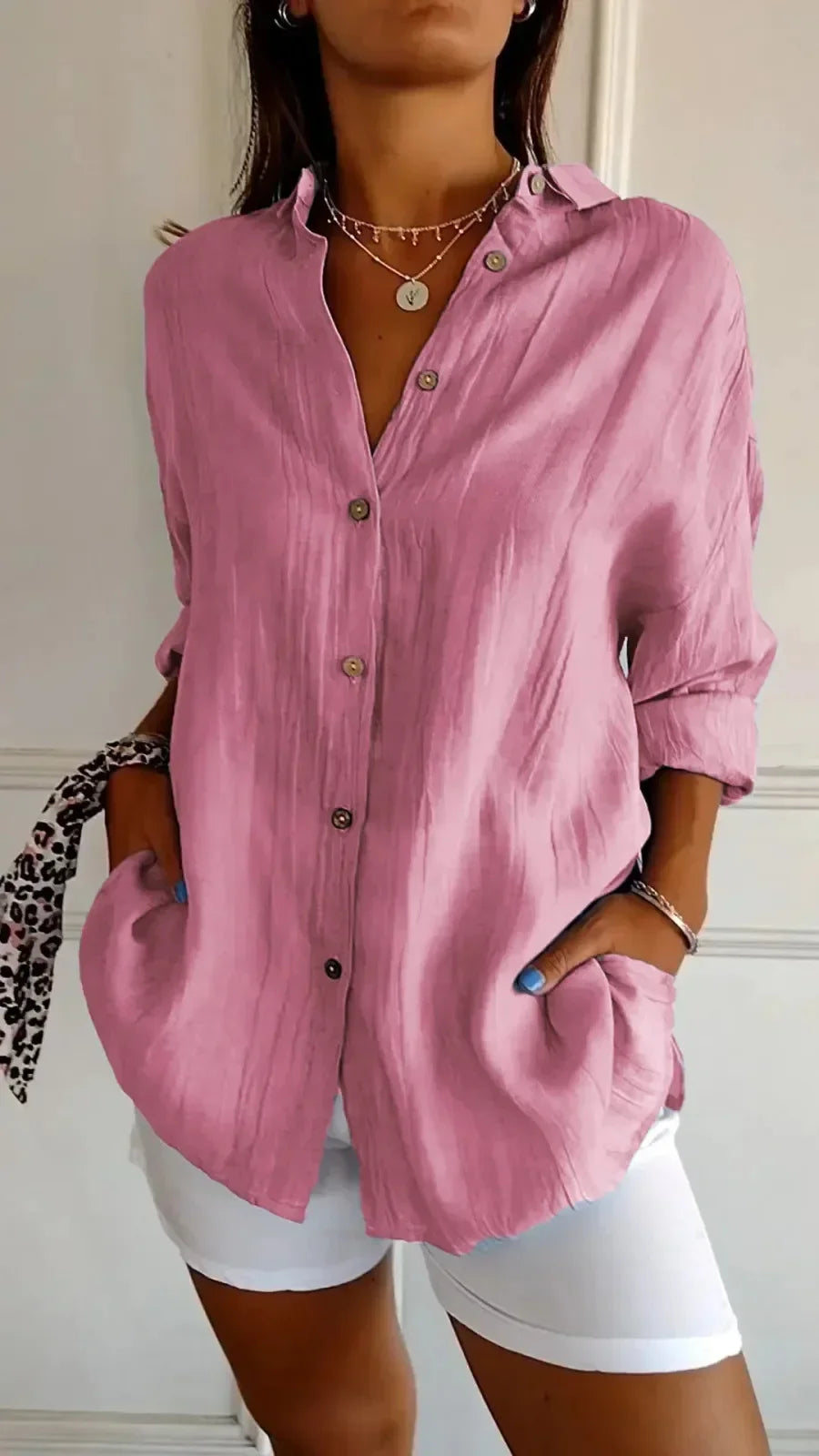 Women’s Maisie Casual Blouse – Soft, Relaxed & Effortlessly Stylish