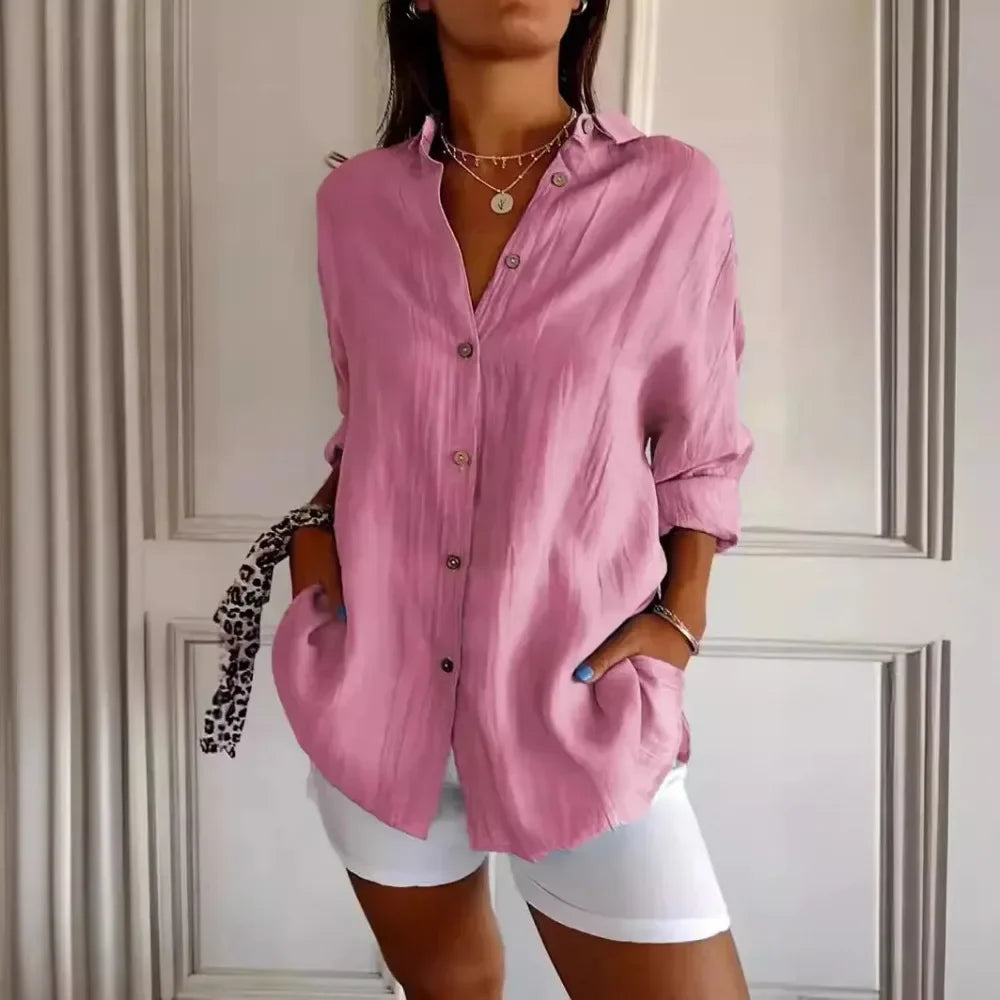 Women’s Maisie Casual Blouse – Soft, Relaxed & Effortlessly Stylish