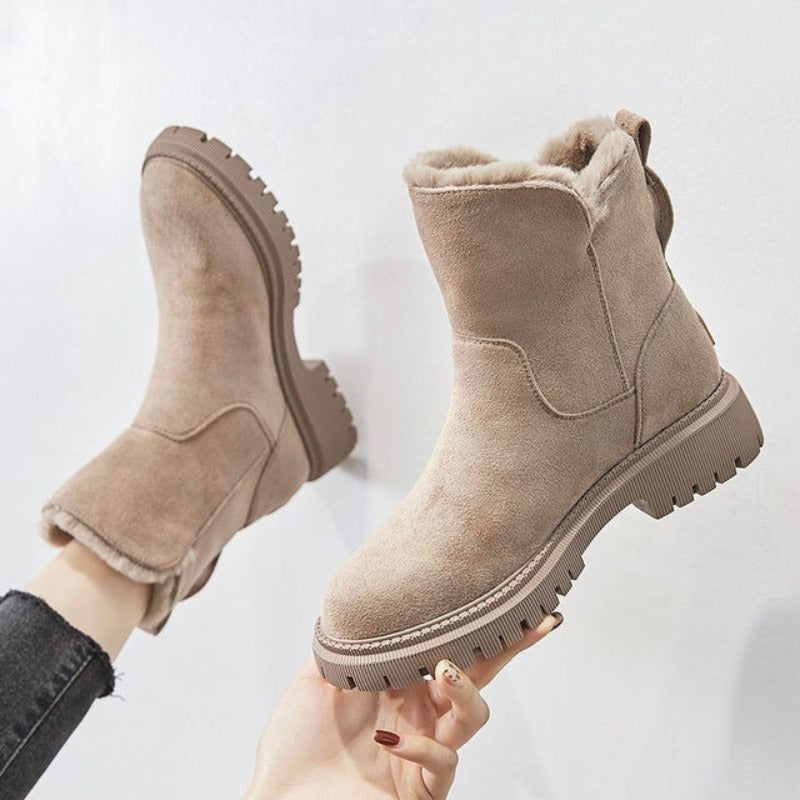 Women’s Luxe Winter Boots – Warm, Anti-Slip & Comfortable