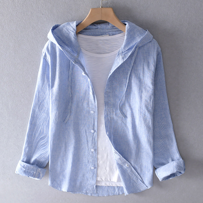 Women’s Tori Hooded Cotton Blouse – Soft, Breathable & Effortlessly Stylish