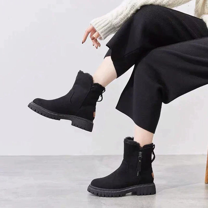 Women’s Luxe Winter Boots – Warm, Anti-Slip & Comfortable