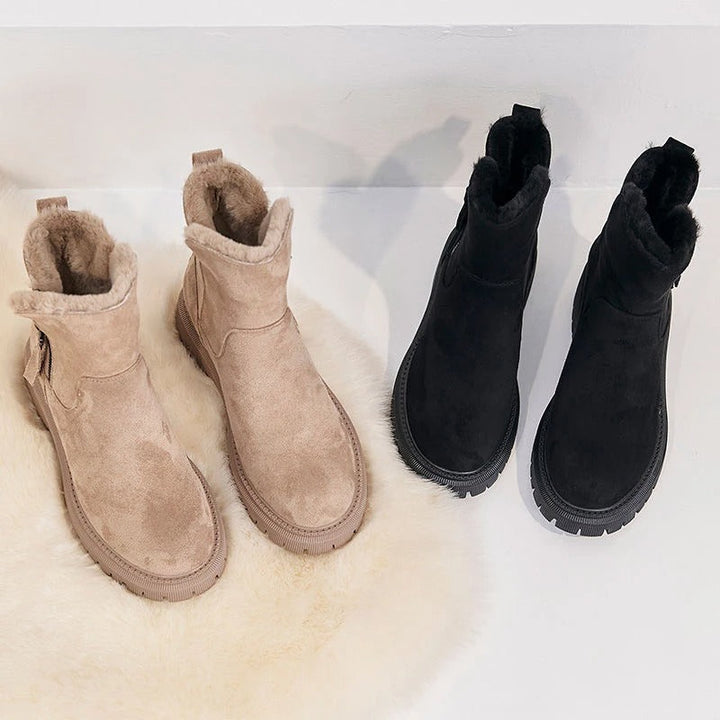 Women’s Luxe Winter Boots – Warm, Anti-Slip & Comfortable