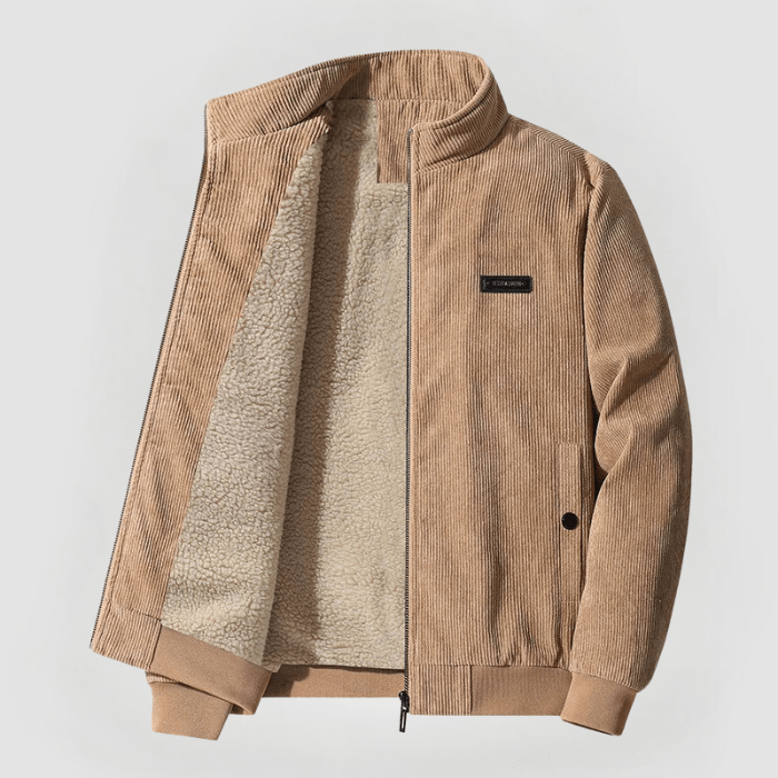 Udo | Corduroy Jacket with Fleece Lining