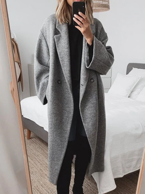 Elara Long Coat, women's winter coat - view 1