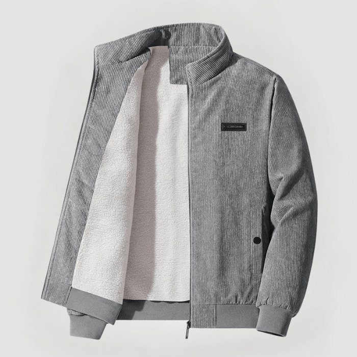 Udo | Corduroy Jacket with Fleece Lining