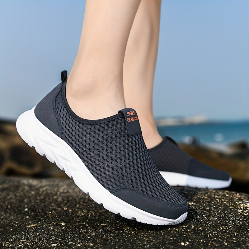 Noah | Breathable Mesh Slip-On Sneakers