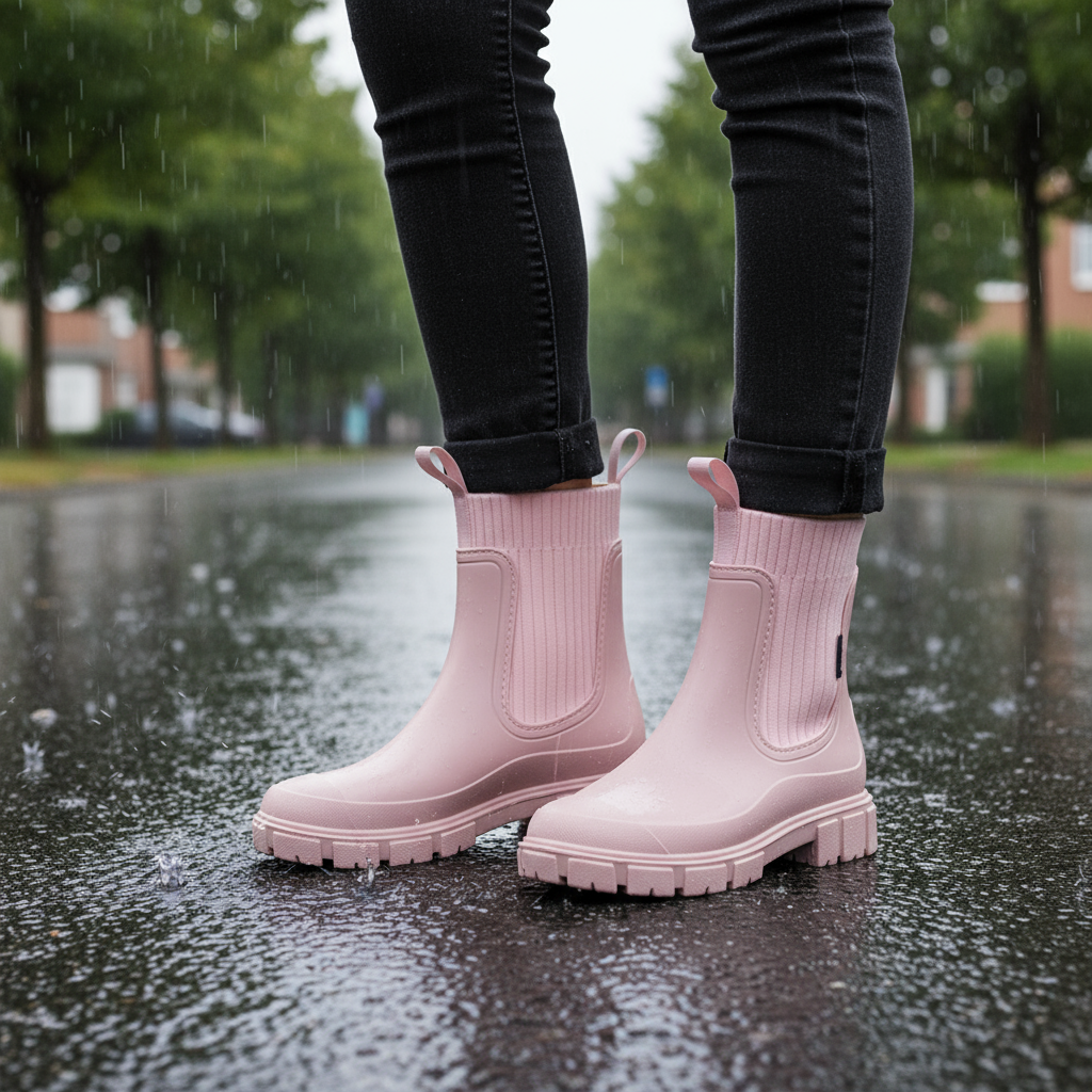 Women’s Waterproof Rain Boots – Anti-Slip & Comfortable
