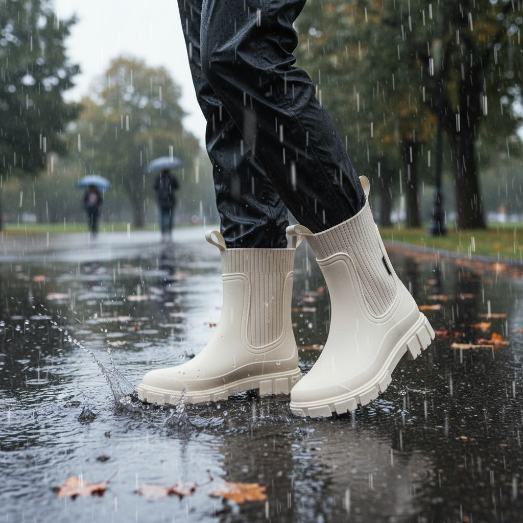Women’s Waterproof Rain Boots – Anti-Slip & Comfortable
