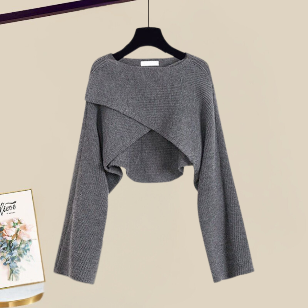 Alessia | Women's Elegant Knitted Dress Set