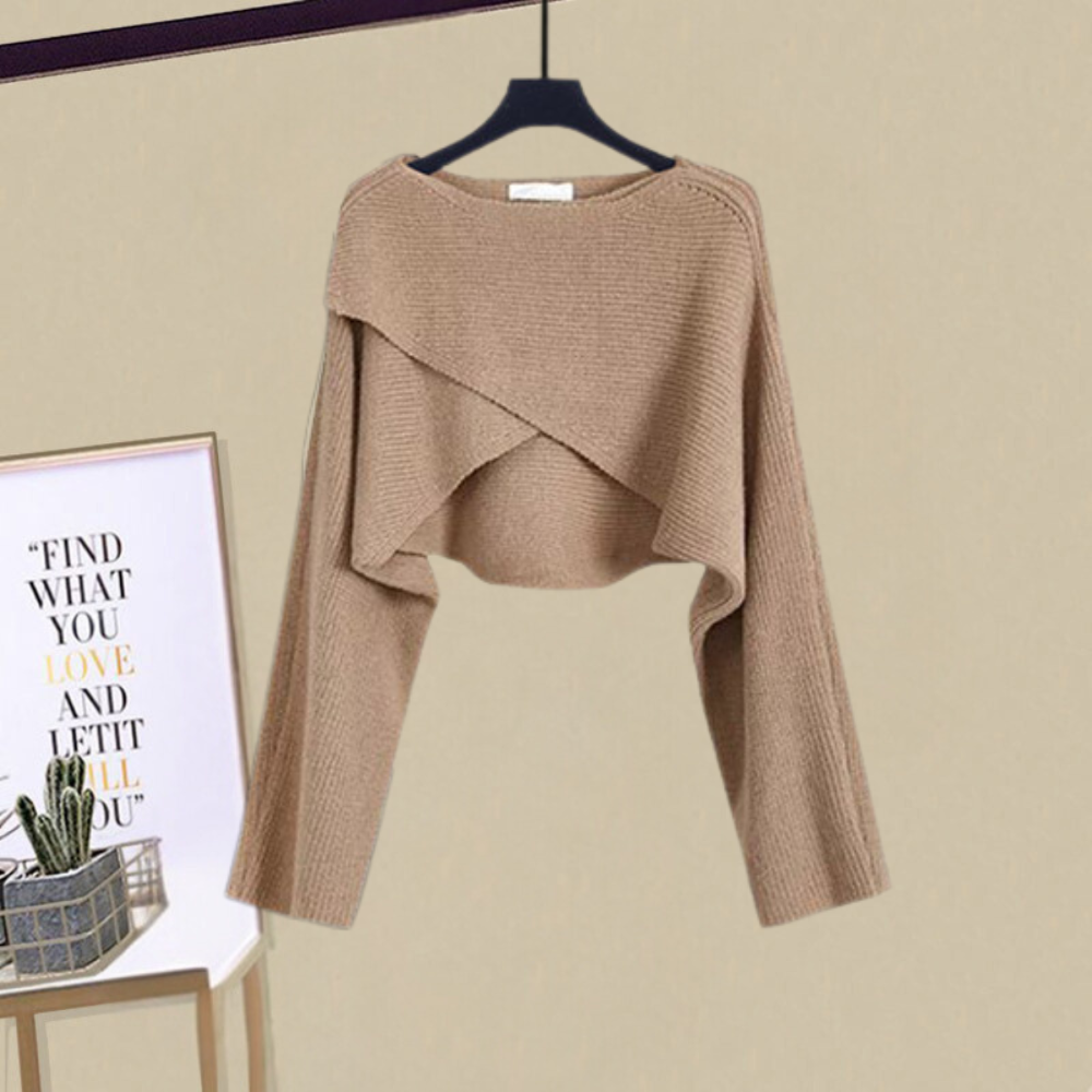 Alessia | Women's Elegant Knitted Dress Set