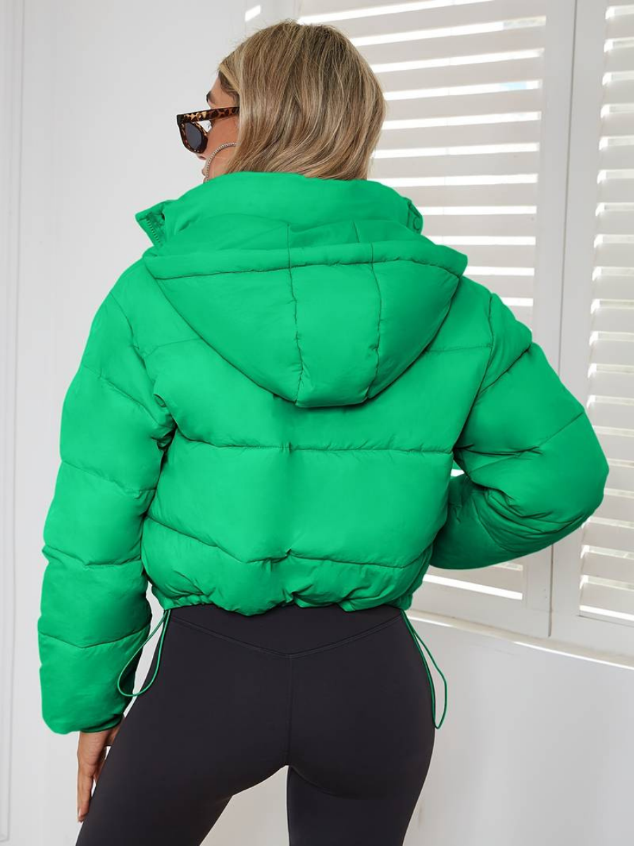 Amara Pleated Slim-Fit Women's Jacket | Elegant Outerwear