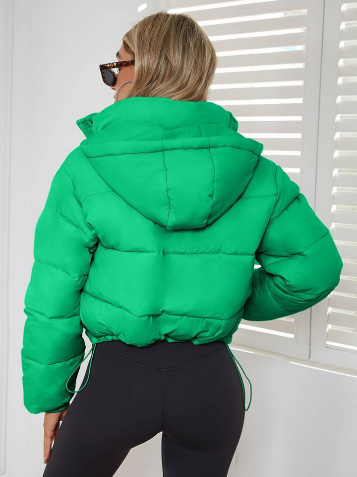 Amara Pleated Slim-Fit Women's Jacket | Elegant Outerwear