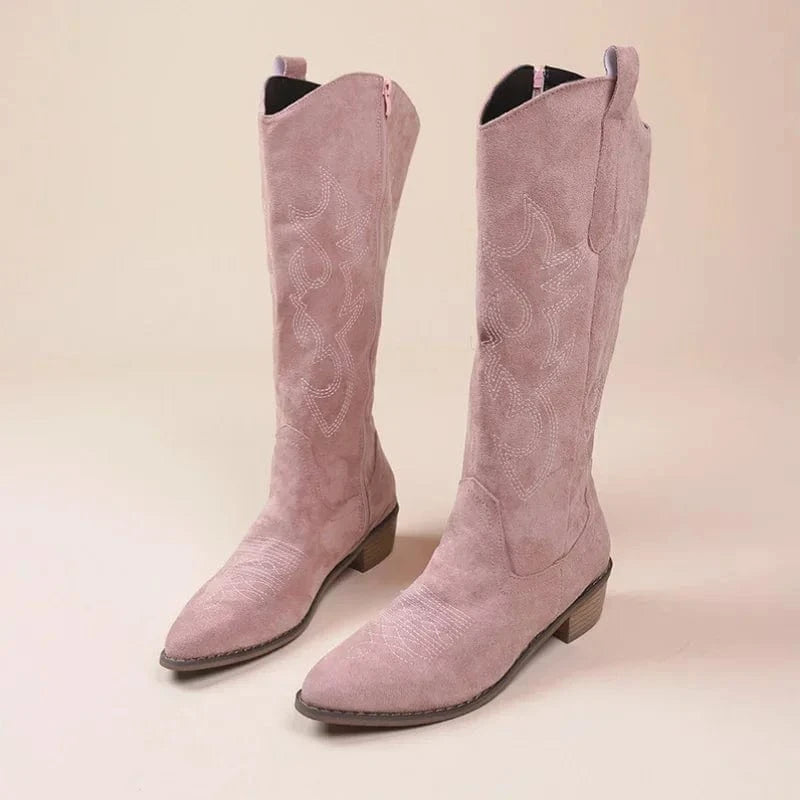 Amarillo Charm | Cowboy Boots for Women with Western Embroidery