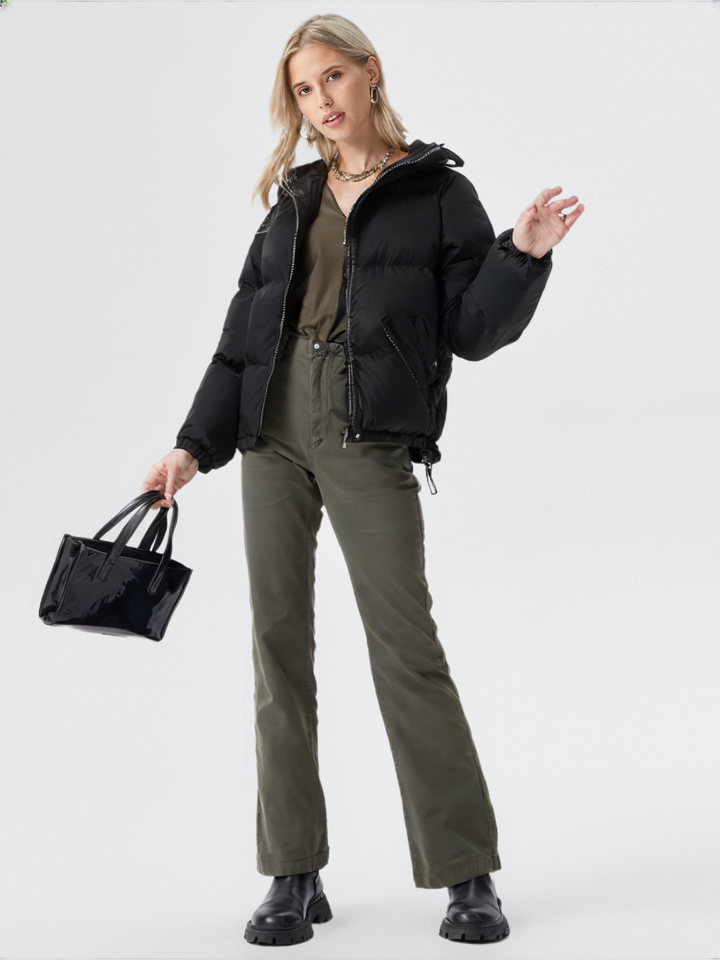 Anika | Women's Padded Winter Jacket with Hood