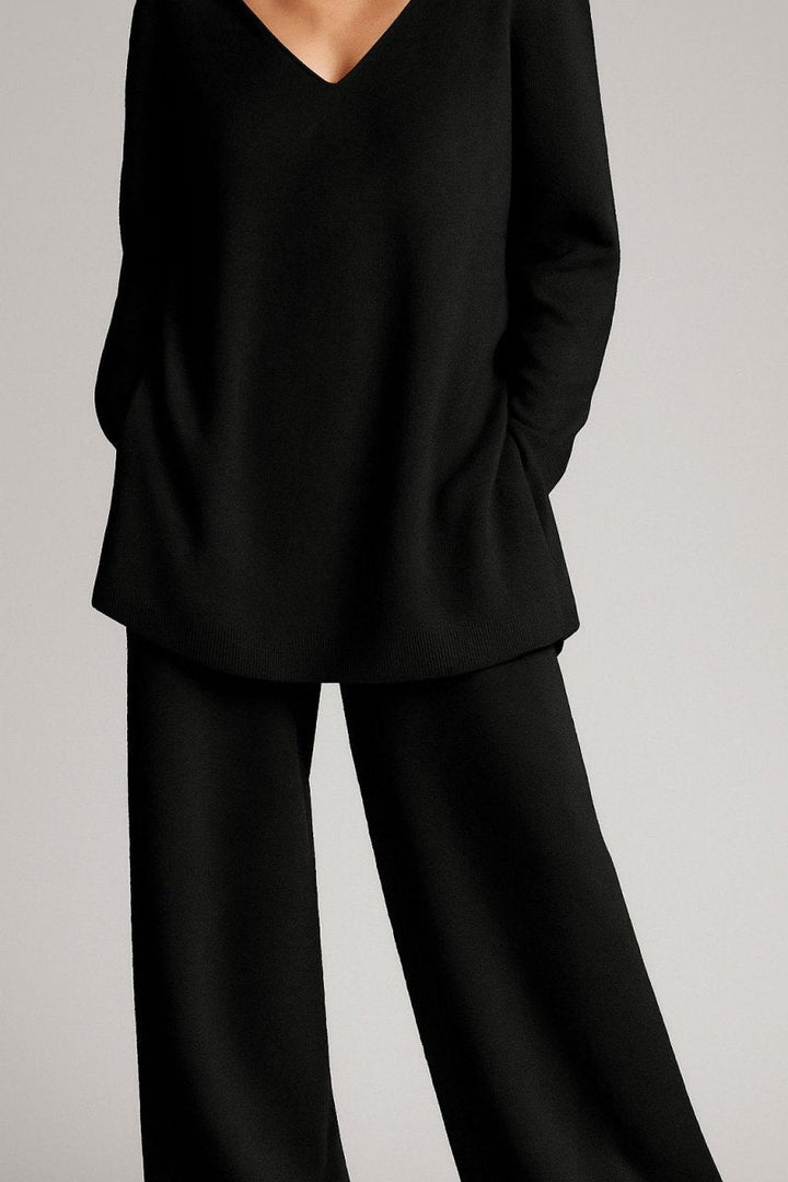 Annie Top Pants Set | Elegant Women's Outfit