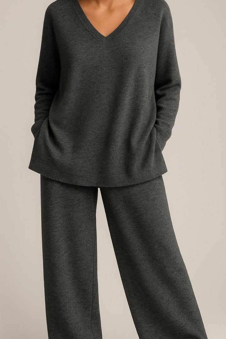 Annie Top Pants Set | Elegant Women's Outfit