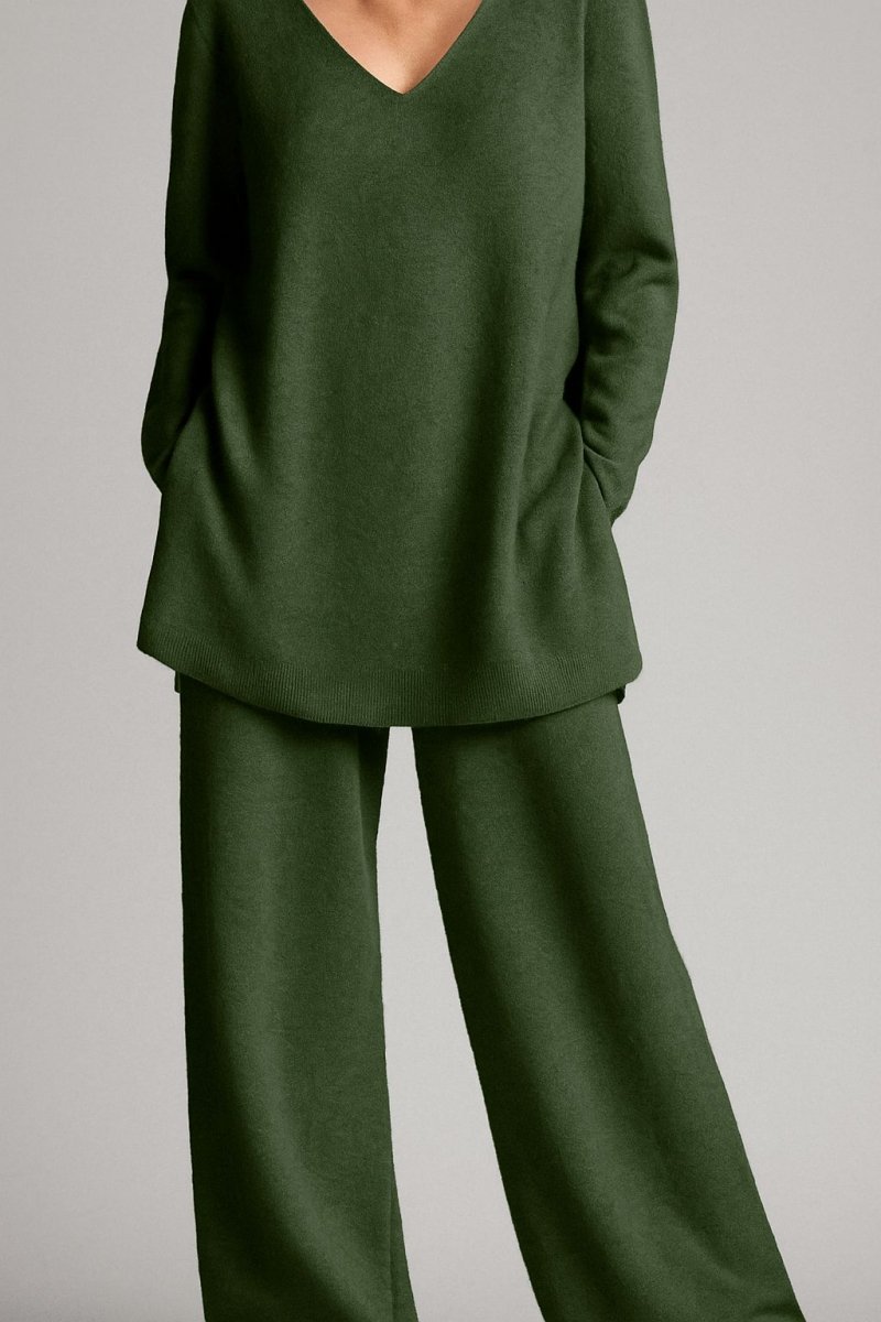 Annie Top Pants Set | Elegant Women's Outfit