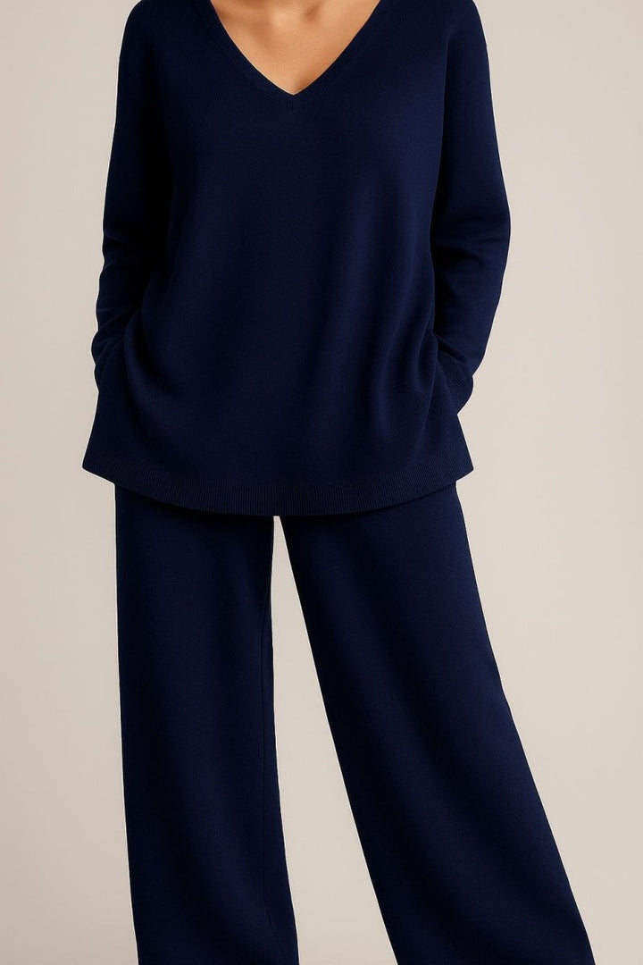 Annie Top Pants Set | Elegant Women's Outfit