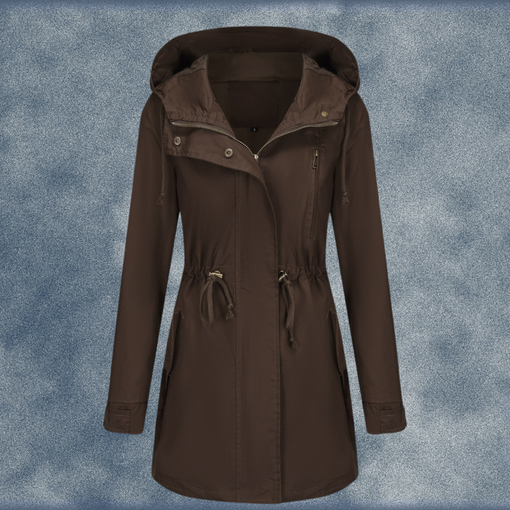 Aurelia Chic Longline Jacket | Women's Wool-Blend Outerwear