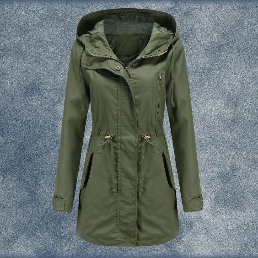 Aurelia Chic Longline Jacket | Women's Wool-Blend Outerwear