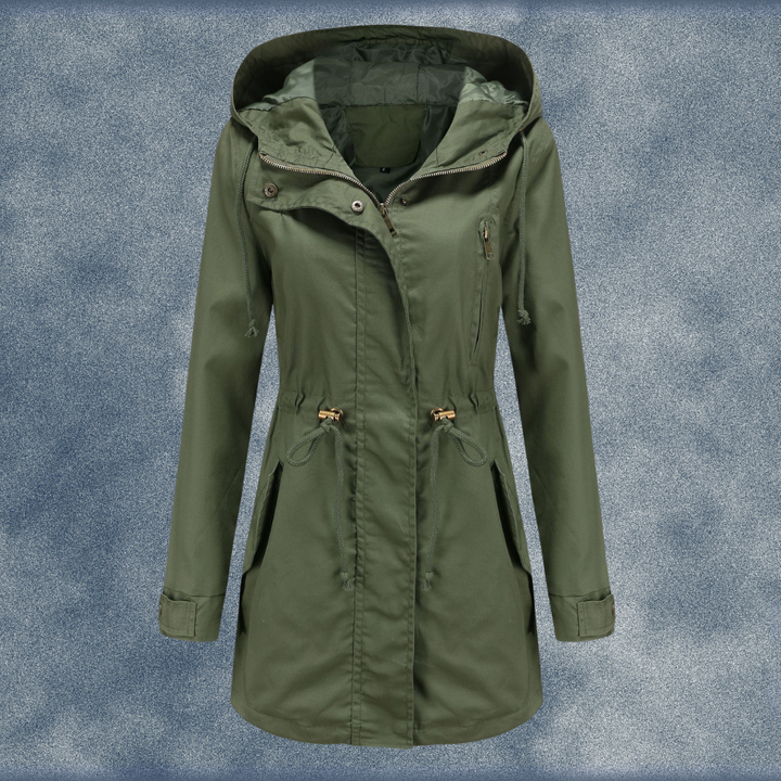 Aurelia Chic Longline Jacket | Women's Wool-Blend Outerwear