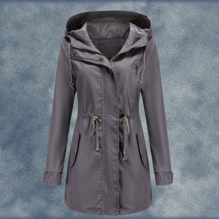 Aurelia Chic Longline Jacket | Women's Wool-Blend Outerwear
