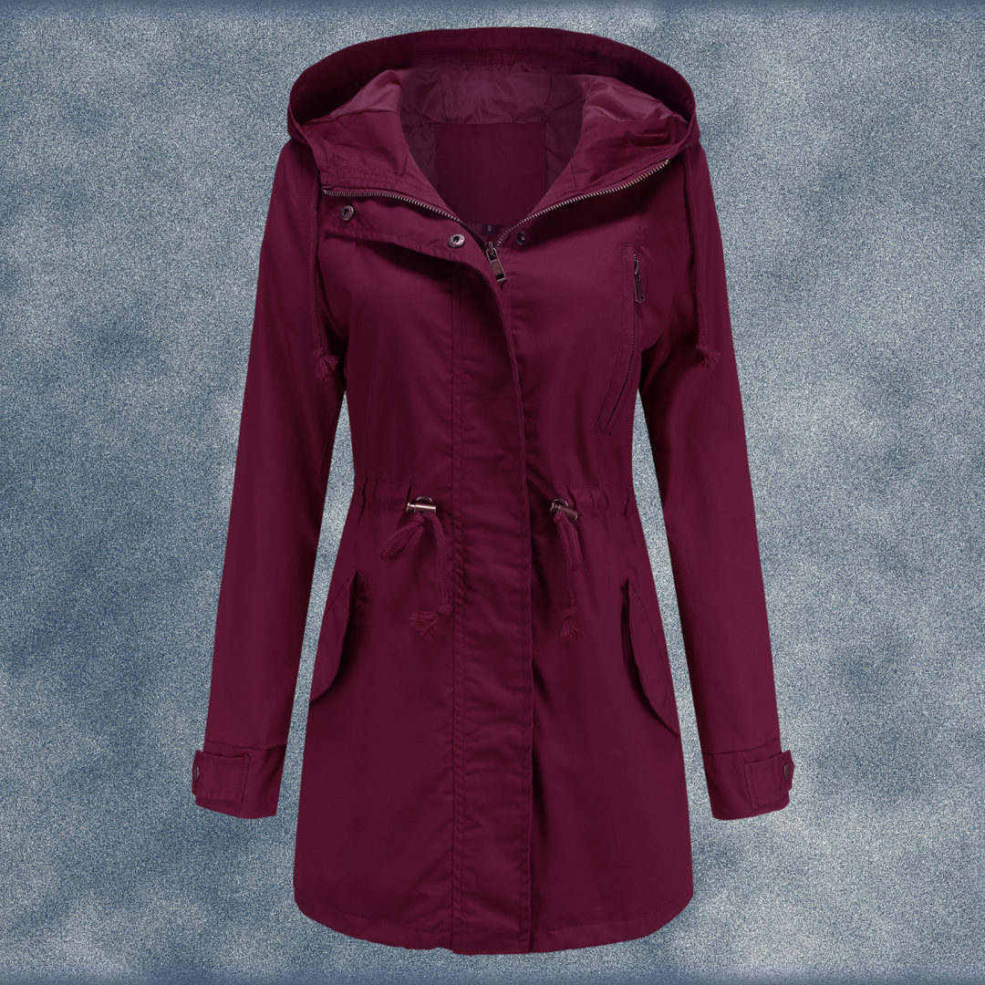 Aurelia Chic Longline Jacket | Women's Wool-Blend Outerwear