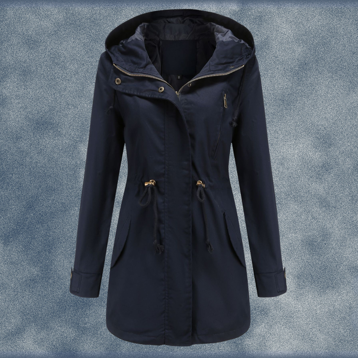 Aurelia Chic Longline Jacket | Women's Wool-Blend Outerwear