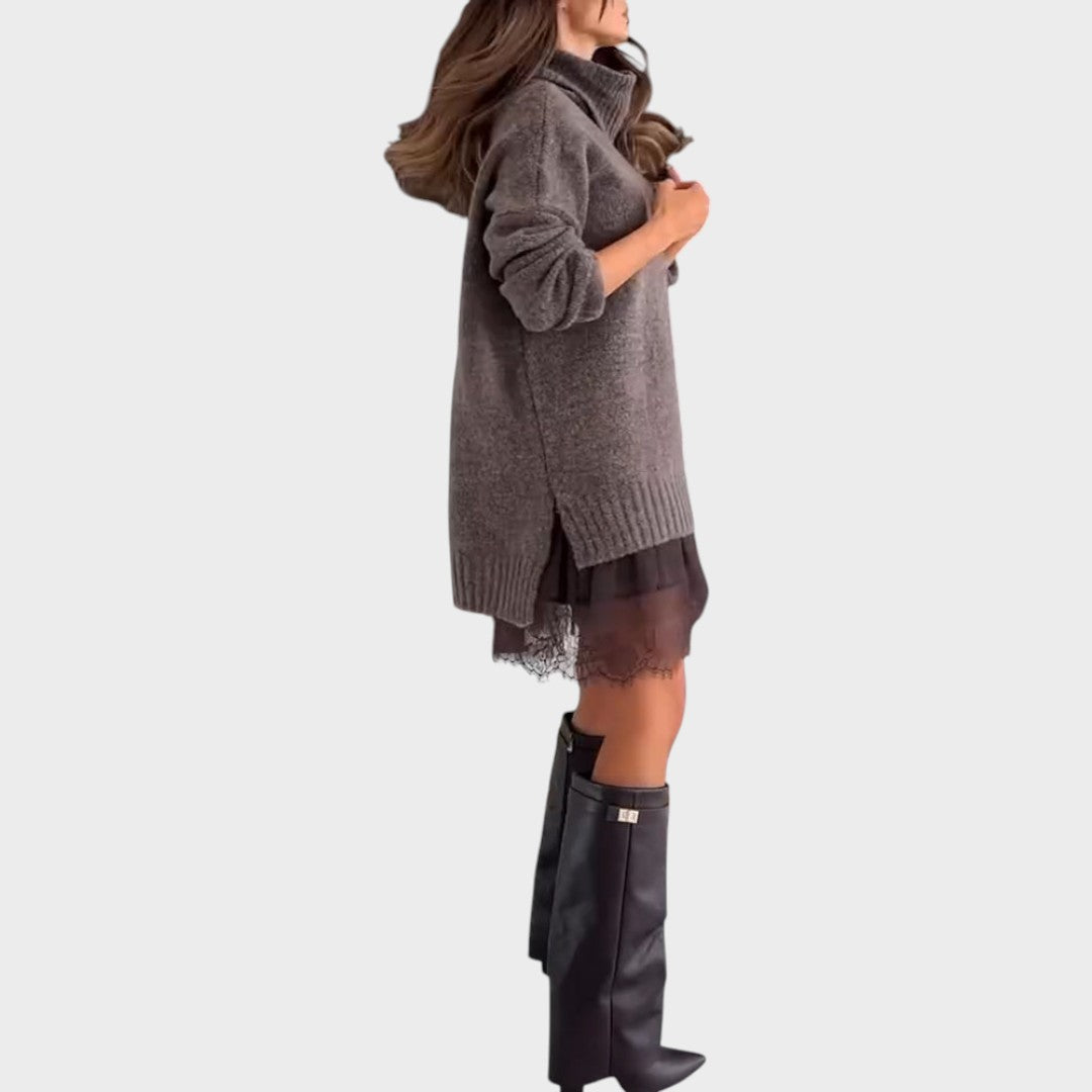 Aurora Sweater Dress Set | Women's Cozy Fashion Ensemble