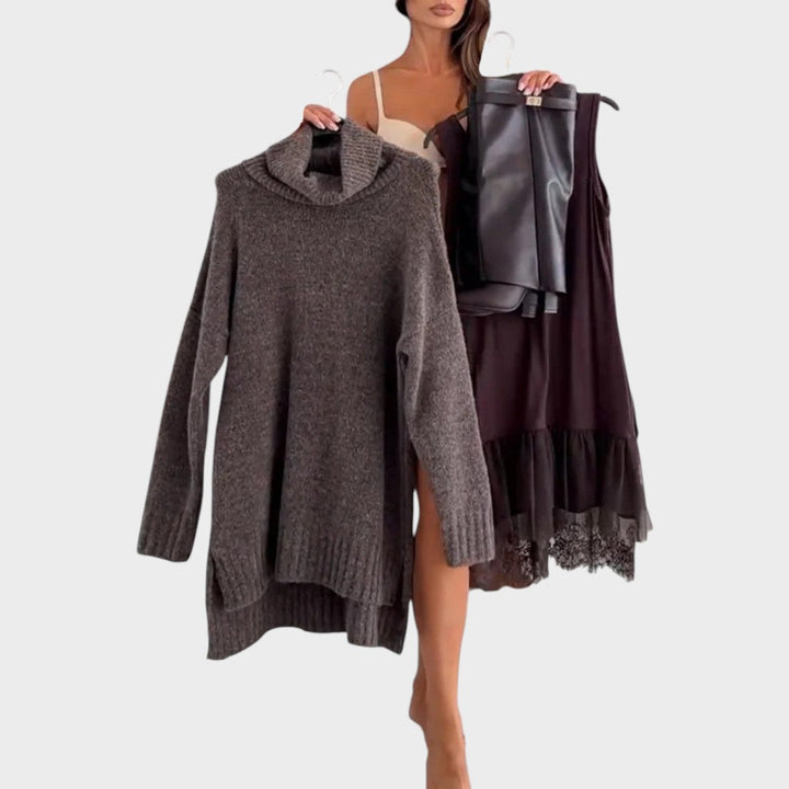 Aurora Sweater Dress Set | Women's Cozy Fashion Ensemble