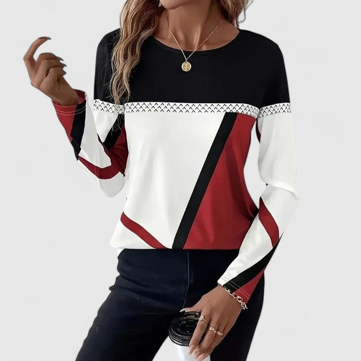 Avril | Modern Graphic Sweater for Women