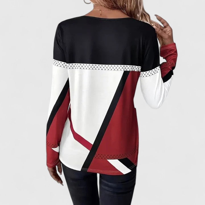 Avril | Modern Graphic Sweater for Women