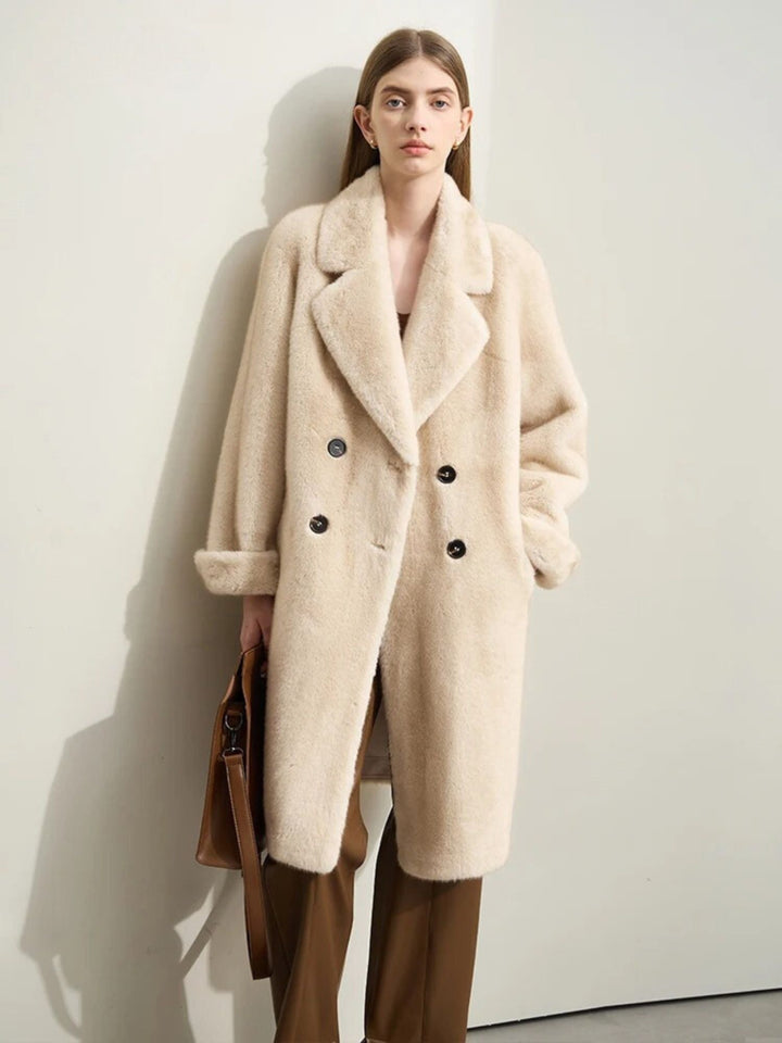 Wool Coat Women | Double-Opened Winter Fashion