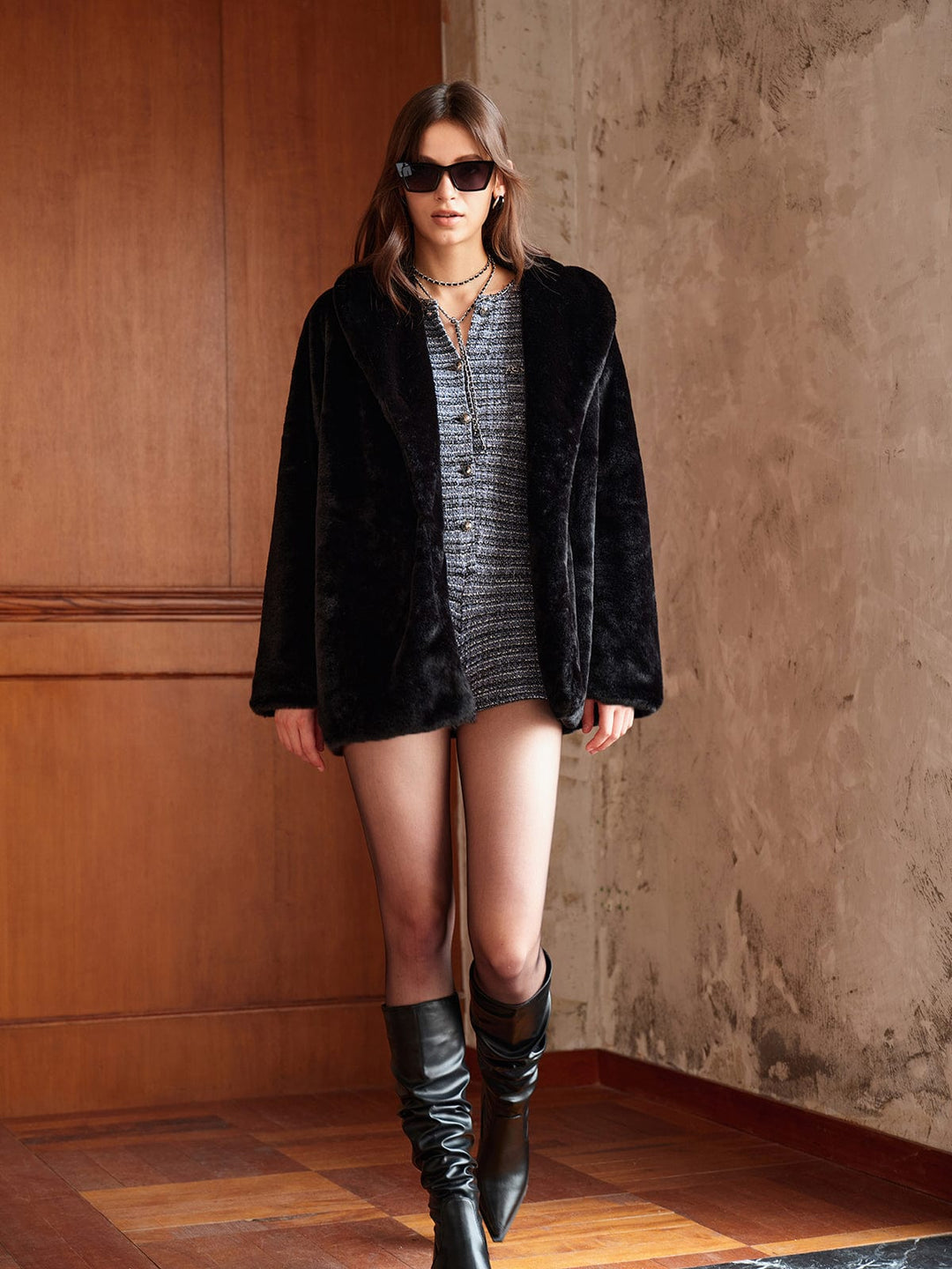 Faux Fur Coat Women | Elegant Winter Outerwear