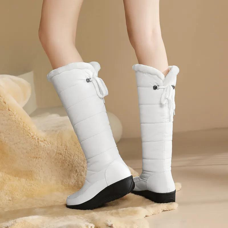 Knee High Boots with Fur Lining | Women's Boots