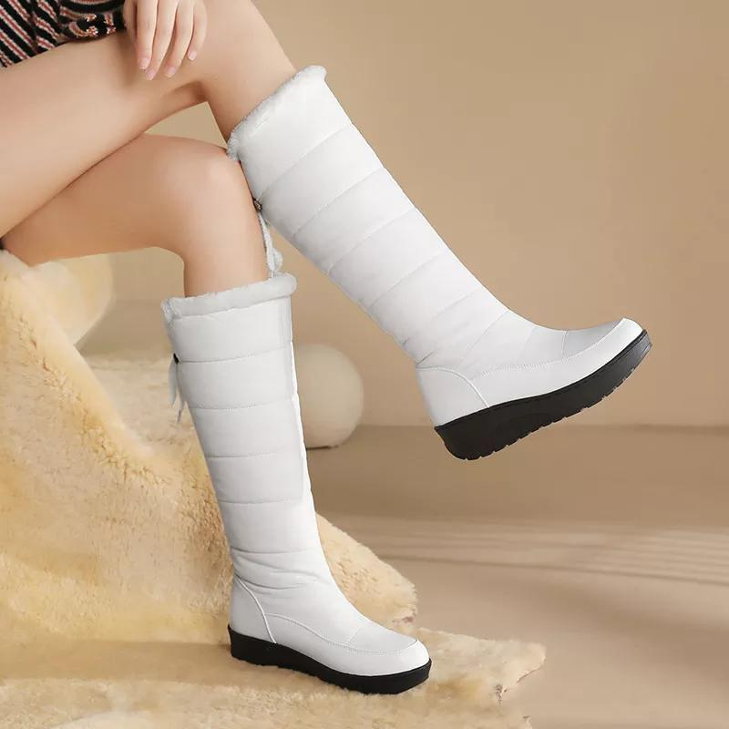 Knee High Boots with Fur Lining | Women's Boots