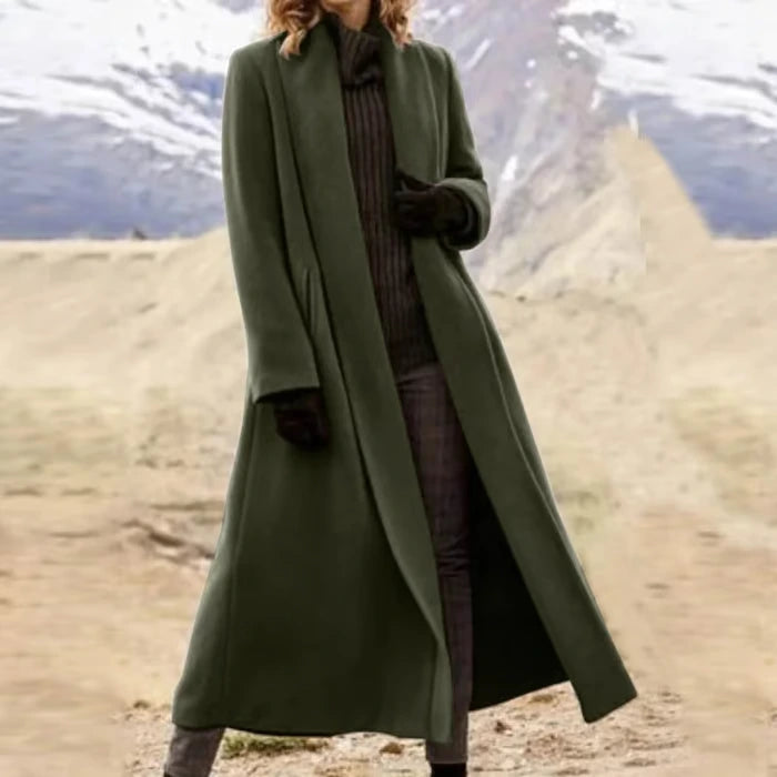 Long Wool Coat | Women's Stylish Outerwear