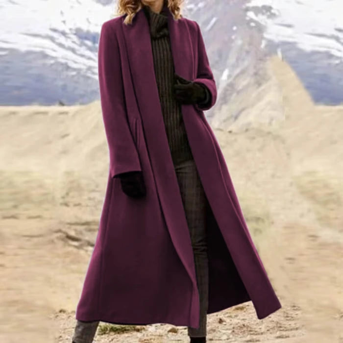 Long Wool Coat | Women's Stylish Outerwear