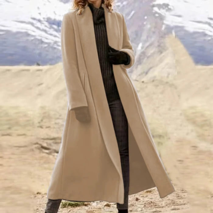 Long Wool Coat | Women's Stylish Outerwear