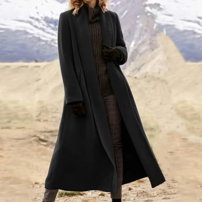 Long Wool Coat | Women's Stylish Outerwear