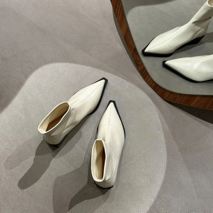 Pointed Toe Ankle Boots | Women's Fashion Booties