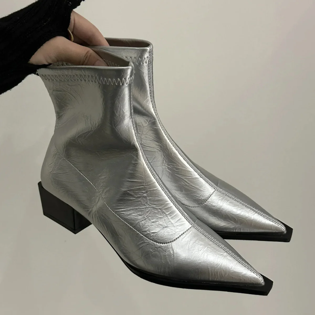 Pointed Toe Ankle Boots | Women's Fashion Booties