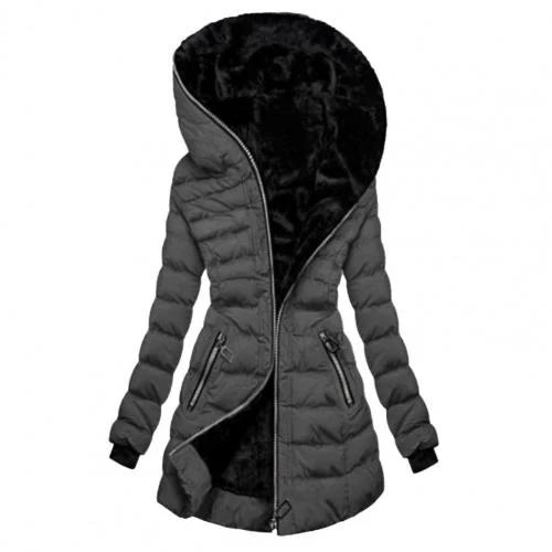 Puffer Jacket Women | Long Hooded Winter Coat