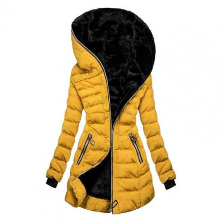 Puffer Jacket Women | Long Hooded Winter Coat