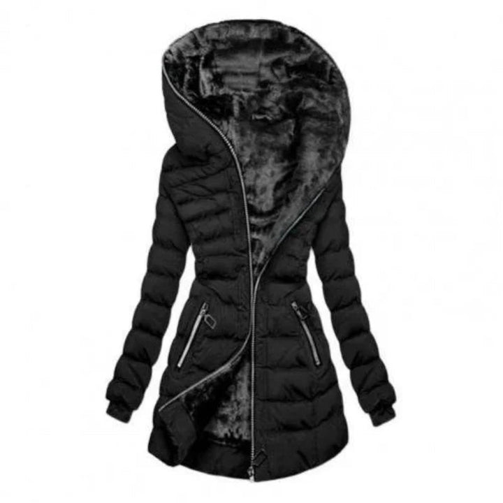 Puffer Jacket Women | Long Hooded Winter Coat